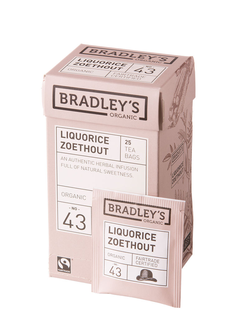 Bradley's Zoethout, fairtade + biologisch 2gr