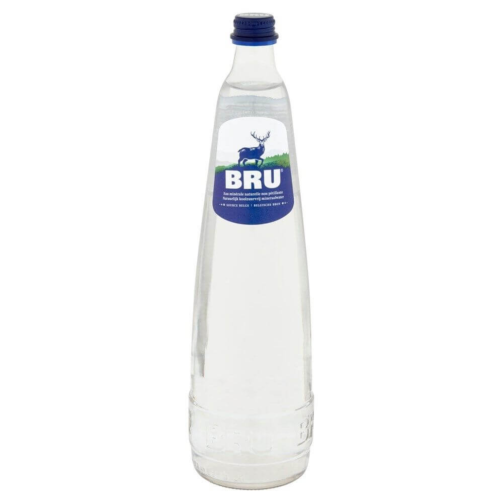 Bru Mineraalwater koolzuurvrij glas 1lt