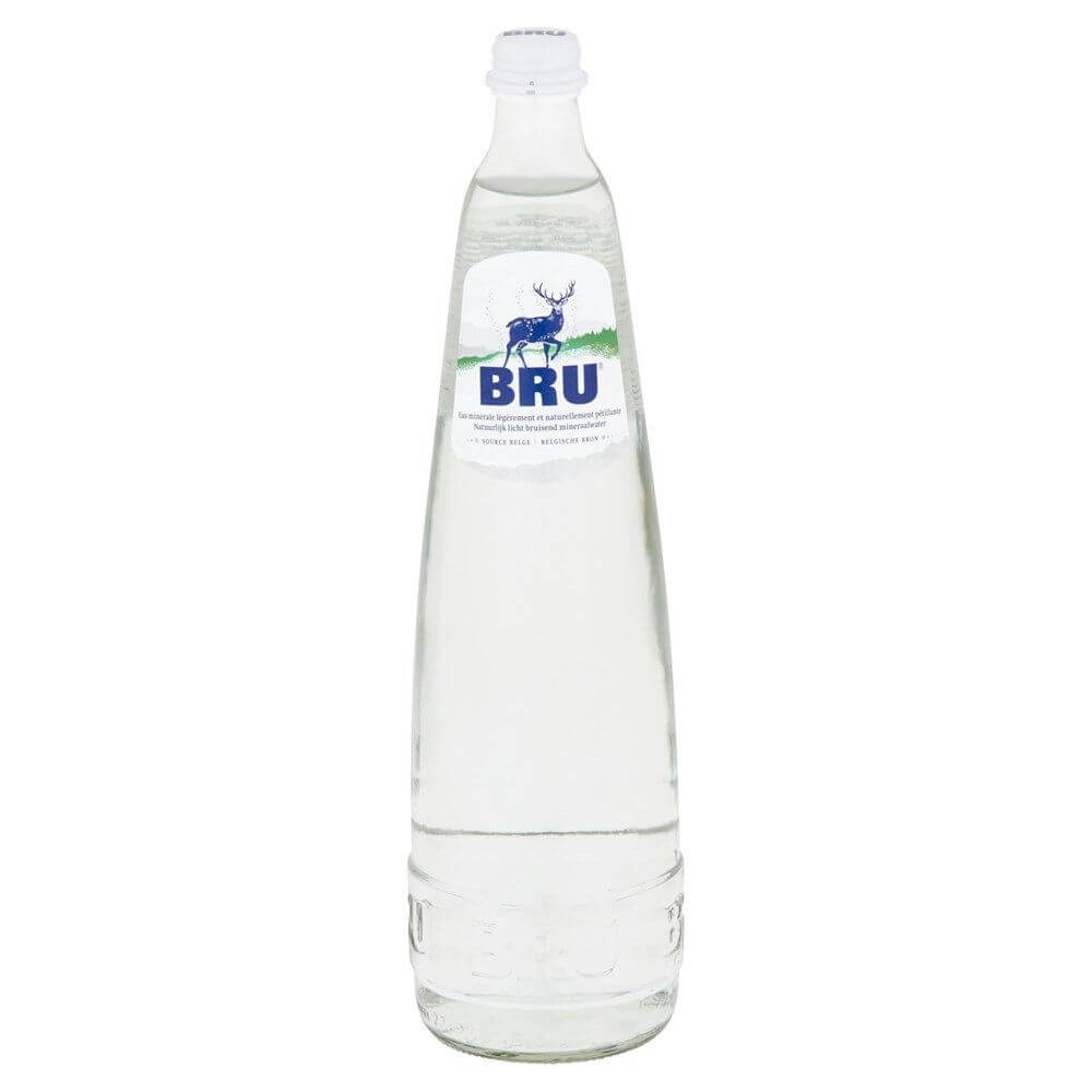 Bru Mineraalwater licht bruisend glas 1lt
