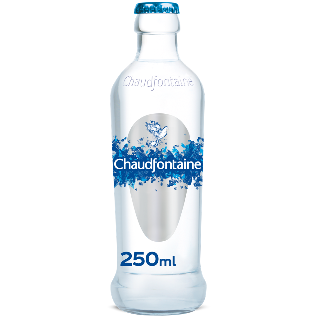Chaudfontaine Mineraalwater plat glas 25cl