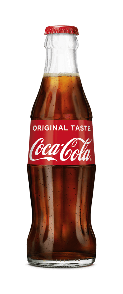 Coca Cola Fles glas klein 20cl