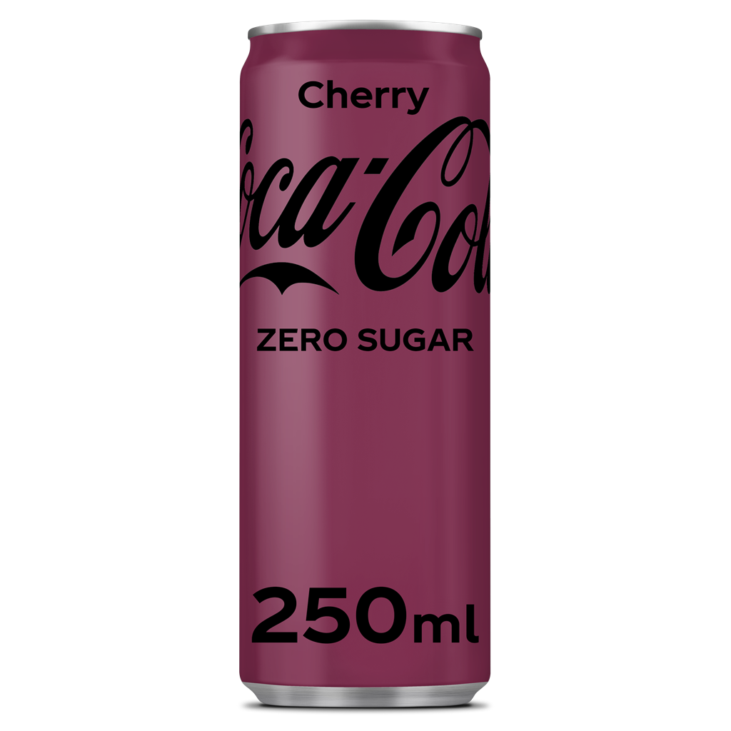 Coca Cola Zero blik cherry 25cl