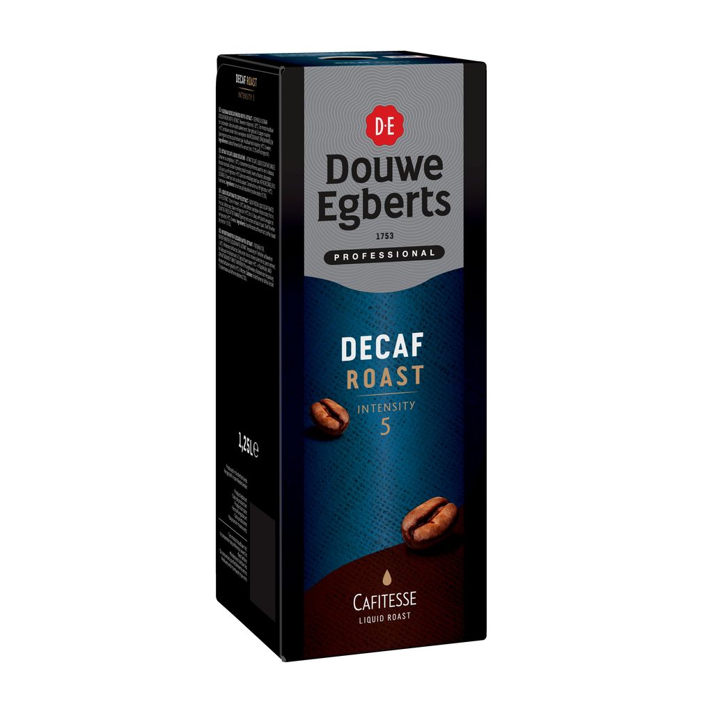 Douwe Egberts Cafitesse decafe roast 1,25lt