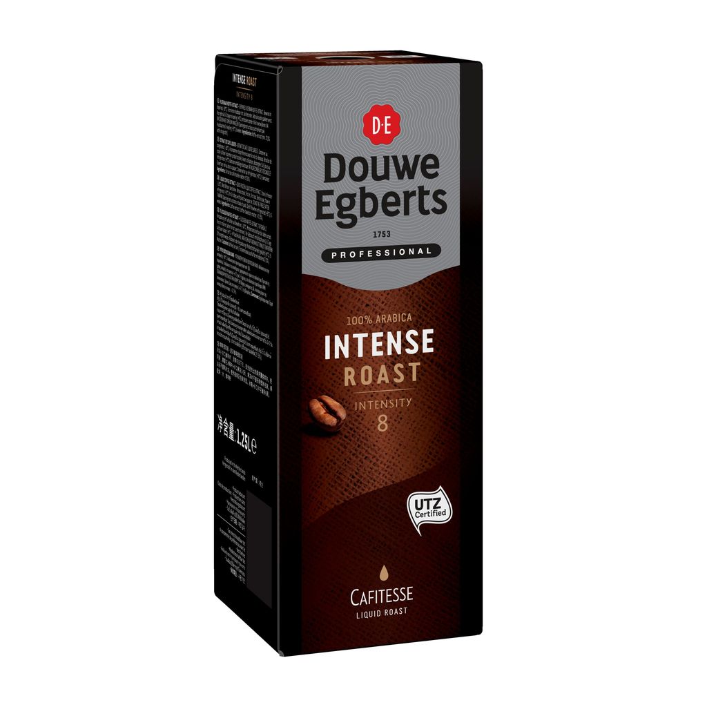 Douwe Egberts Cafitesse intense roast UTZ 1,25lt
