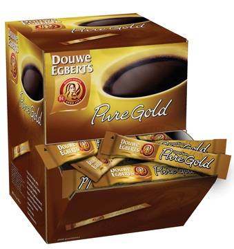 Douwe Egberts Koffie instant pure gold sticks 1,5gr