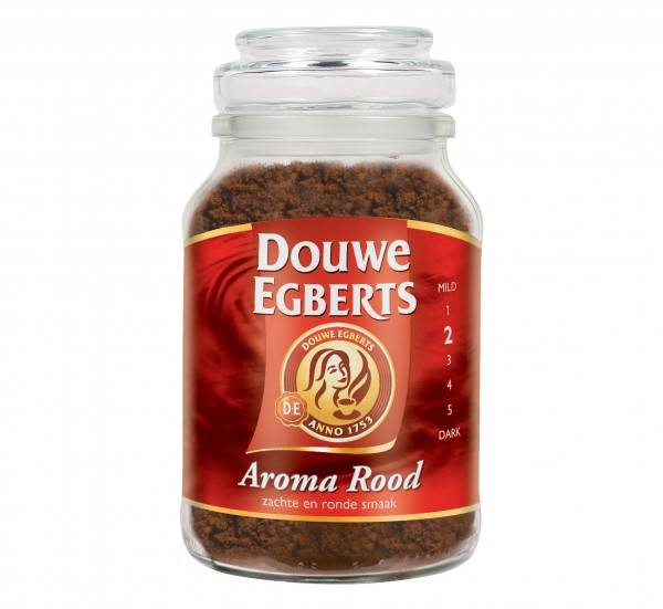 Douwe Egberts Koffie moccona aroma rood 200gr