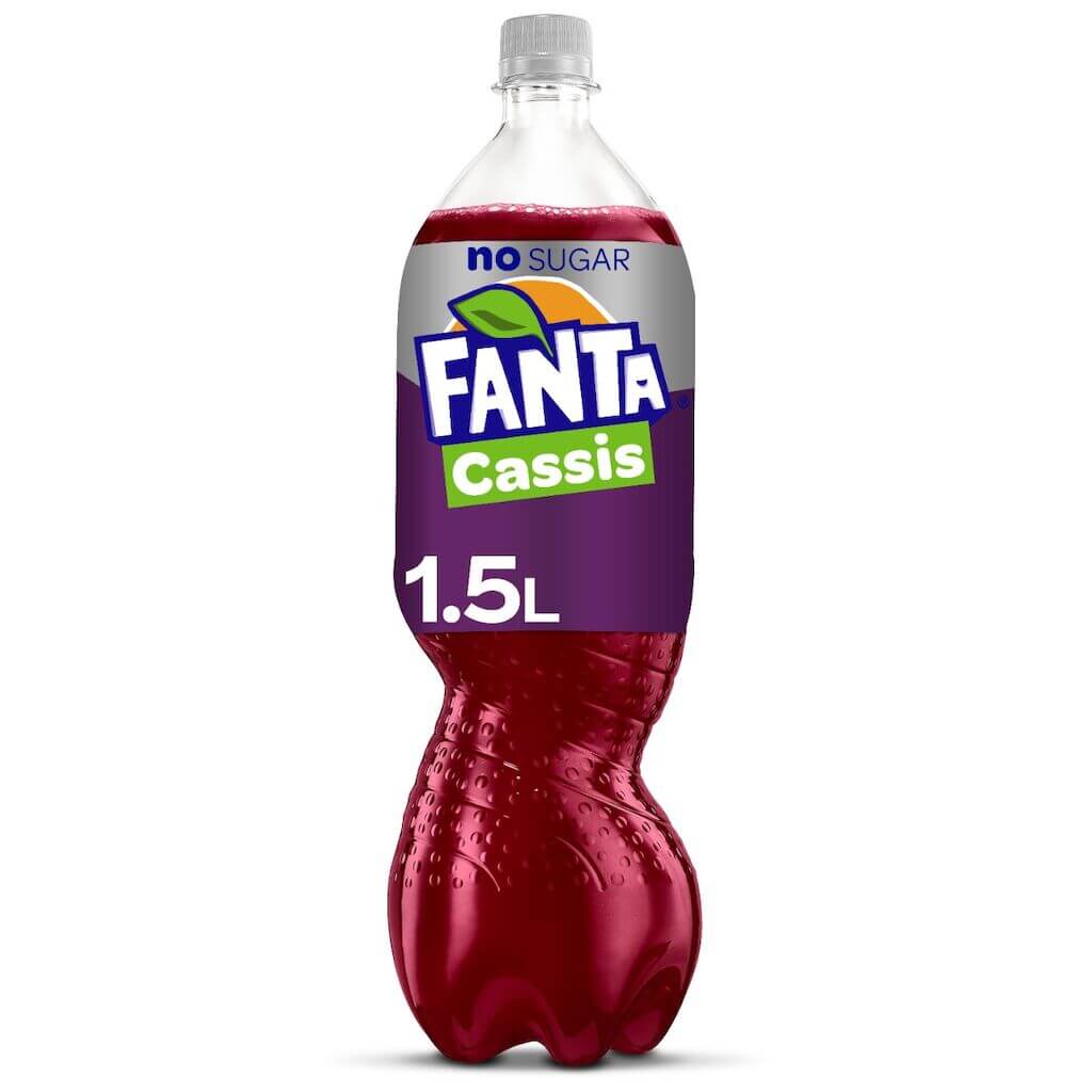 Fanta Cassis zero petfles 1,5lt