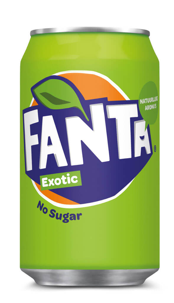Fanta Exotic zero blik 33cl