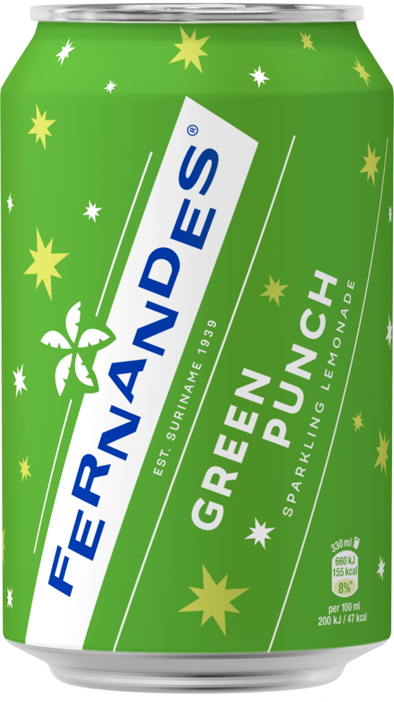 Fernandes Green punch blik 33cl