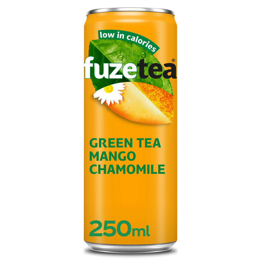 Fuze Tea Green tea mango chamomile 24 blik 25cl