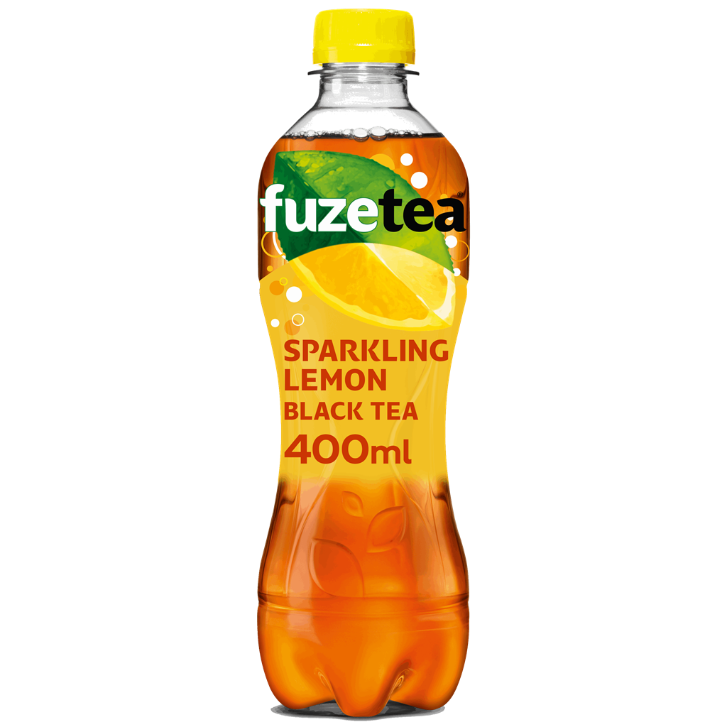 Fuze Tea Sparkling black tea petfles 40cl
