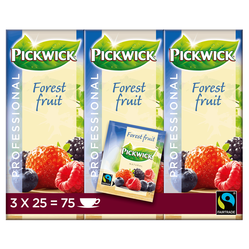 Pickwick Professional bosvruchten fairtrade 1,5gr