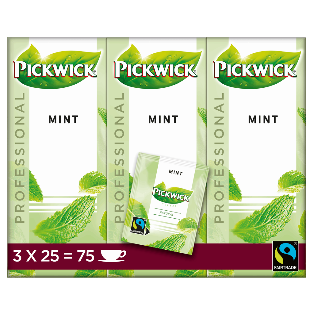 Pickwick Professional munt fairtrade 1,5gr