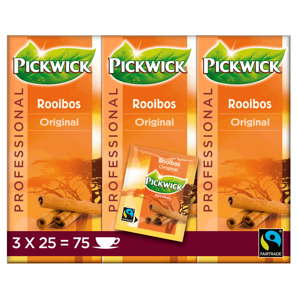 Pickwick Professional rooibos fairtrade 1,5gr