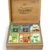 Pickwick Professional theekist bamboe 6 vaks gevuld