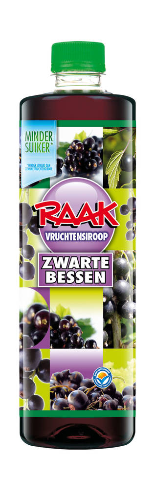 Raak Siroop cassis 75cl