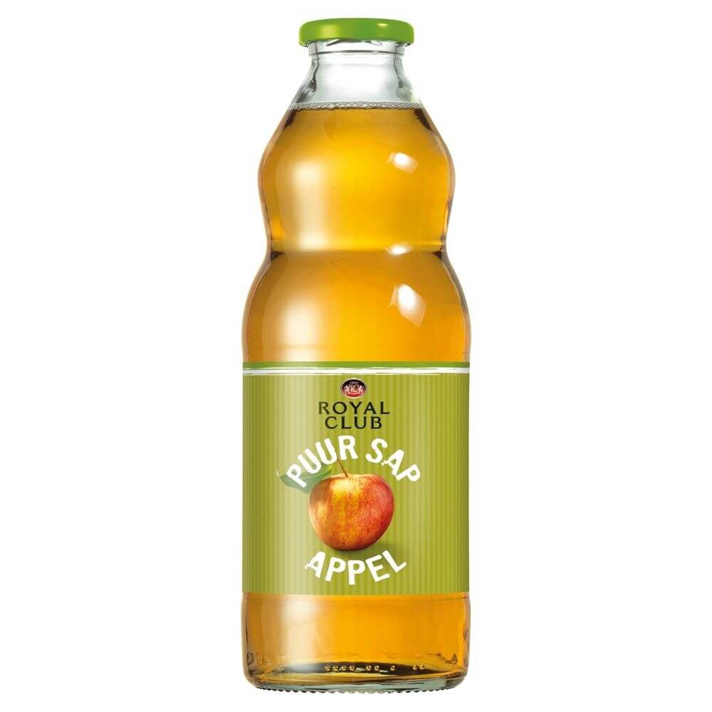 Royal Club Appelsap fles glas 1lt