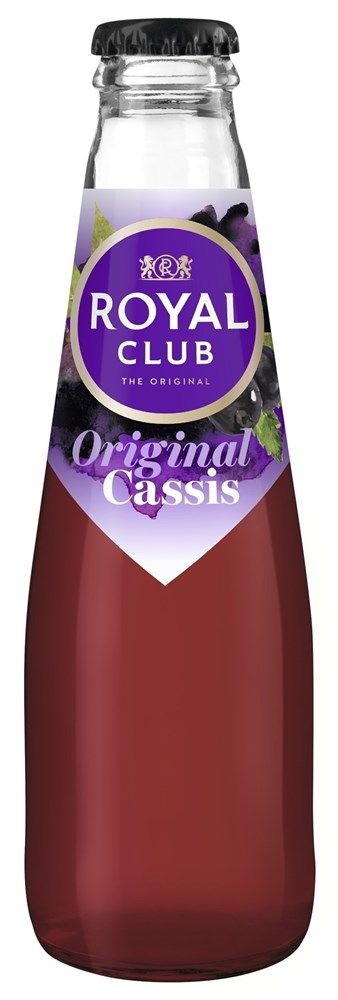 Royal Club Cassis glas 20cl