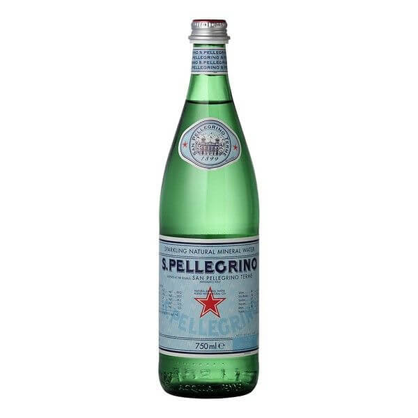 San Pellegrino Bruisend mineraalwater glas 75cl