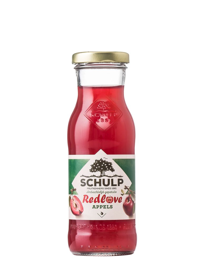 Schulp Ambachtelijk Red Love appelsap 20cl
