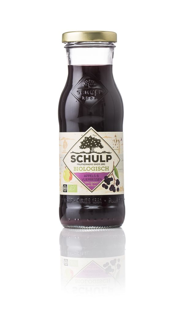 Schulp Biologische appel-vlierbessensap 20cl