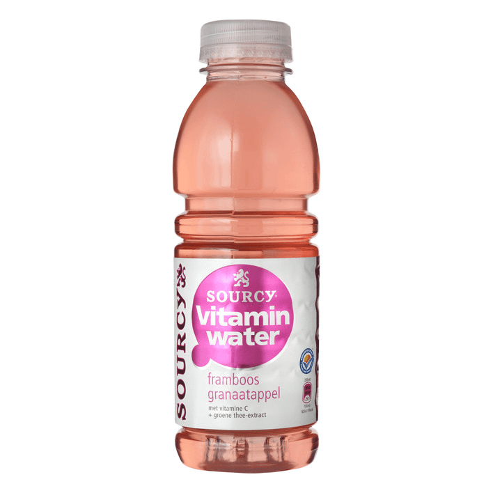 Sourcy Vitamine water framboos-granaatappel 0% 50cl