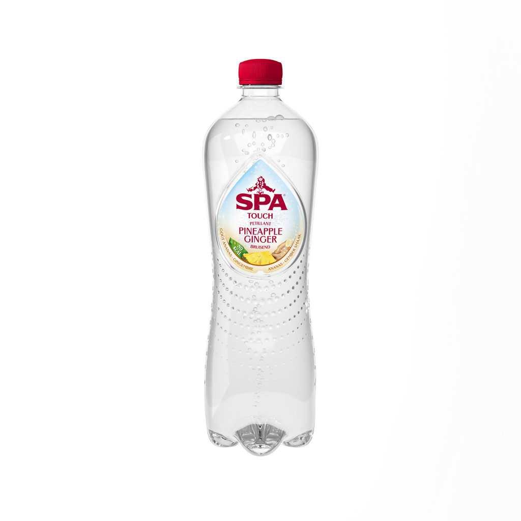 Spa Touch of ananas gember bruisend petfles 1lt