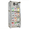 Sunleaf Dispenser grijs 12 vaks zonder inhoud