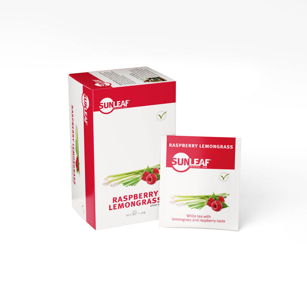 Sunleaf White tea raspberry lemongrass 1,5gr