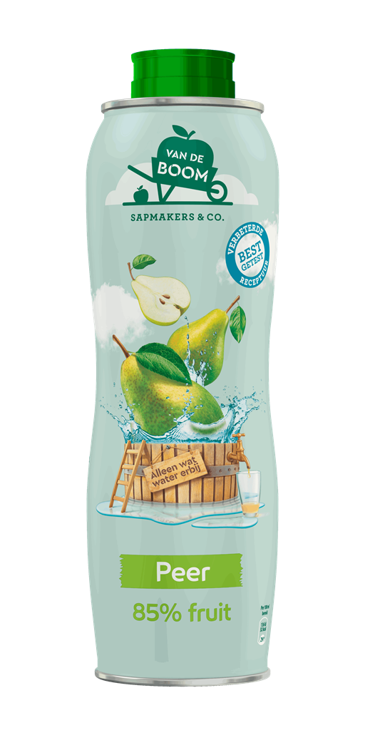 Van de Boom Siroop peer 75cl