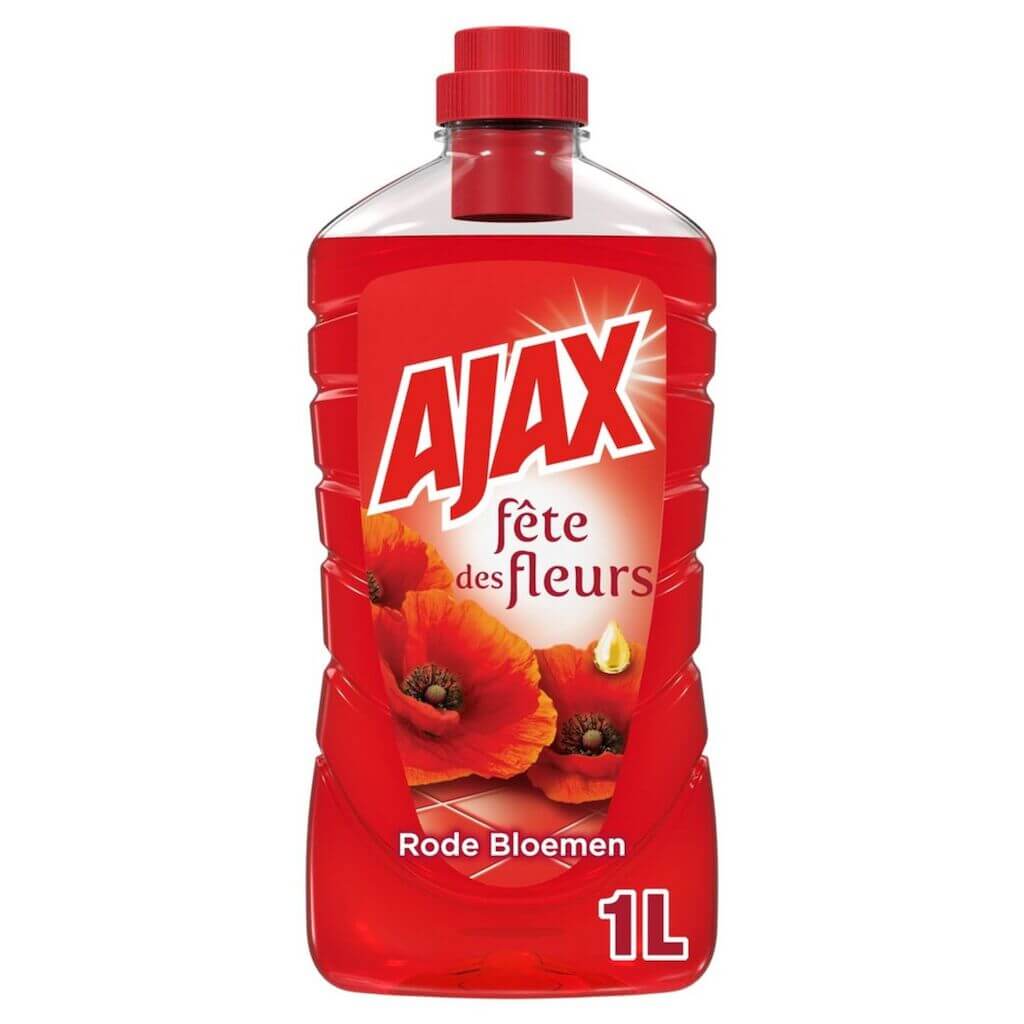 Ajax Allesreiniger rode bloem 1lt
