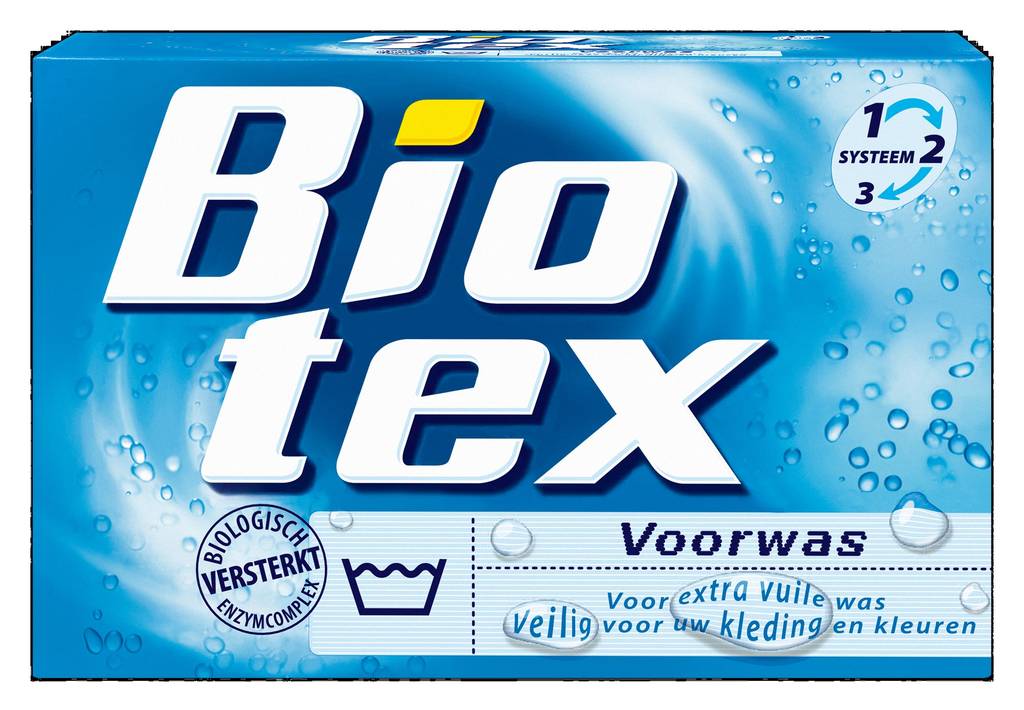 Biotex Blauw voorwas poeder 750gr