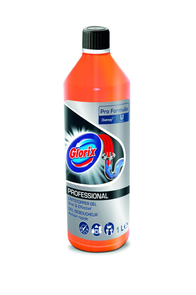 Glorix Pro Formula ontstopper gel 1lt
