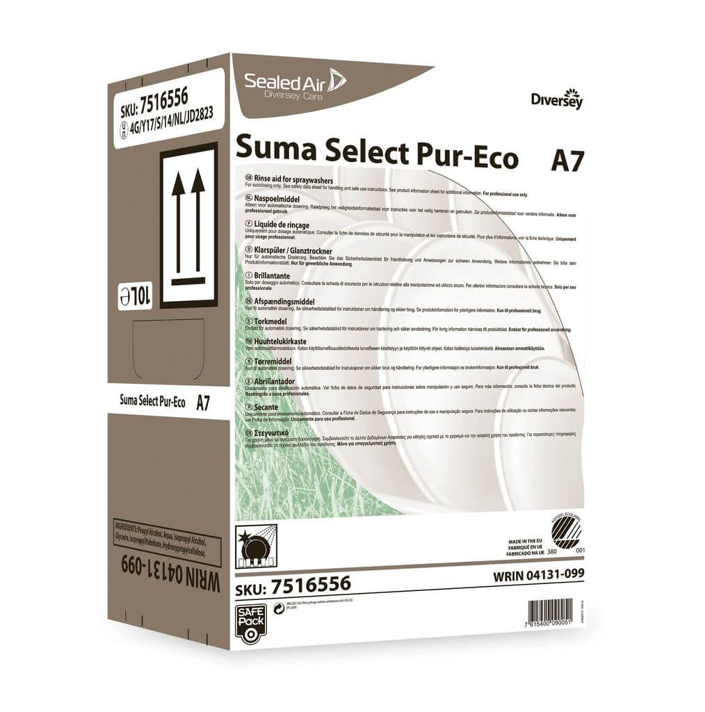 Suma Select A7 Pur-Eco naspoelmiddel 10lt