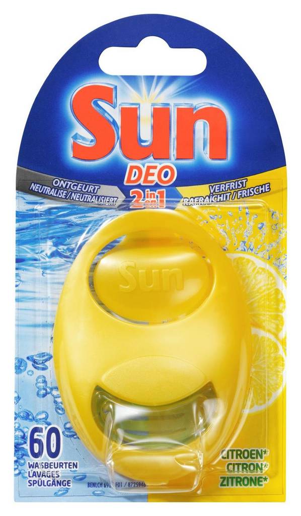 Sun Vaatwasmachineverfrisser citroen