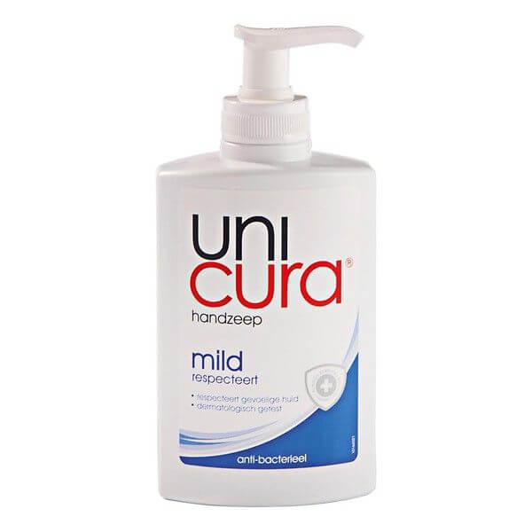Unicura Handzeep pompje sensitive 250ml