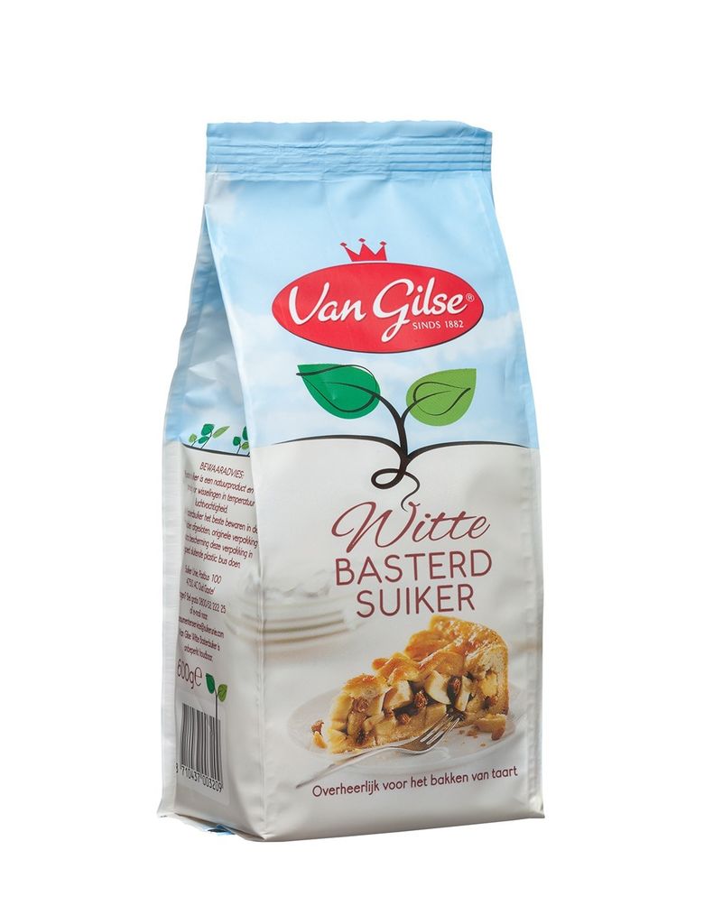 Van Gilse Basterdsuiker wit 600gr