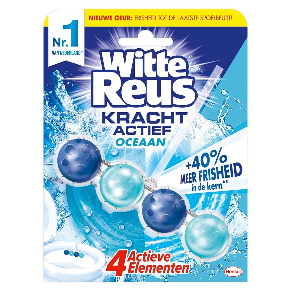 Witte reus Toiletblok kracht & actief oceaan 50gr